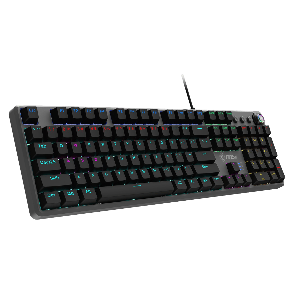 MSI FORGE GK310 Gaming Keyboard with Red Switches