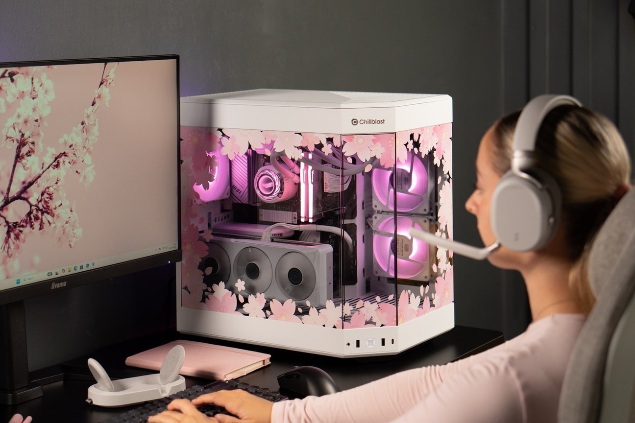 The Lab: Sakura Edition Tower Case - Chillblast