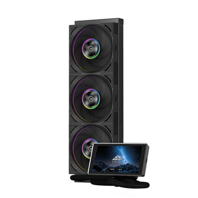 Cryo Storm DT360 ARGB AIO Cooler + Cryo Display 5" Screen