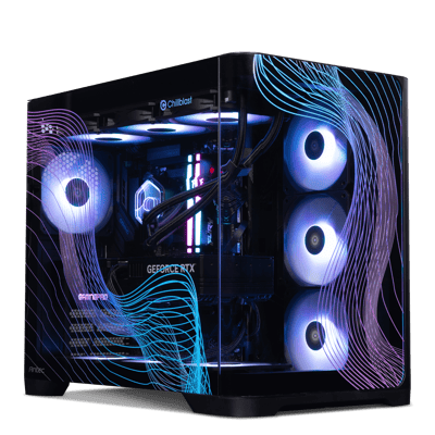 The Lab Ultra Flow Edition Ryzen 7 9850X3D RTX 5090 Gaming PC