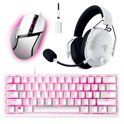 Sakura White Razer Peripheral Bundle