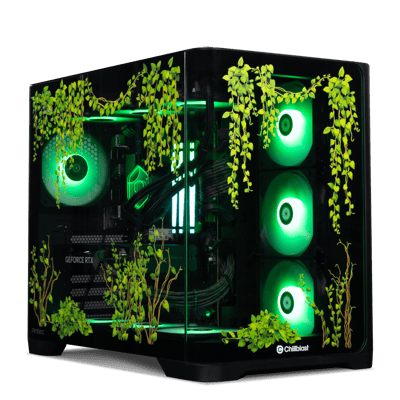  The Lab Pro Verdure Edition Ryzen 7 9800X3D RTX 5080 Gaming PC