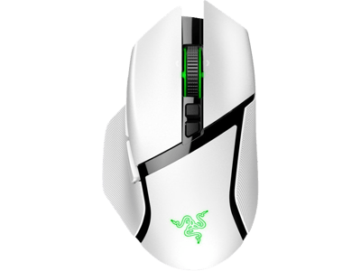 Razer Basilisk V3 Pro Customisable Wireless Gaming Mouse in White