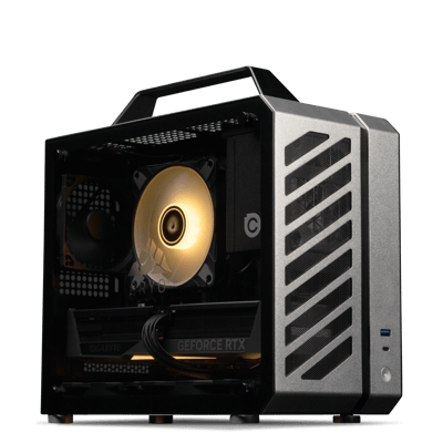 Cryo Pro Portable RTX 5070 Silver Gaming PC