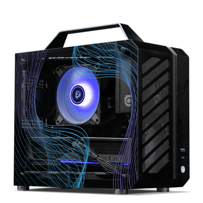 Cryo Pro Flow Edition RTX 5070 Portable Gaming PC