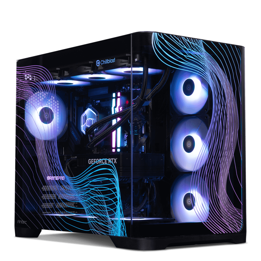 The Lab Core Flow Edition Ryzen 7 9800X3D RTX 5070 Gaming PC