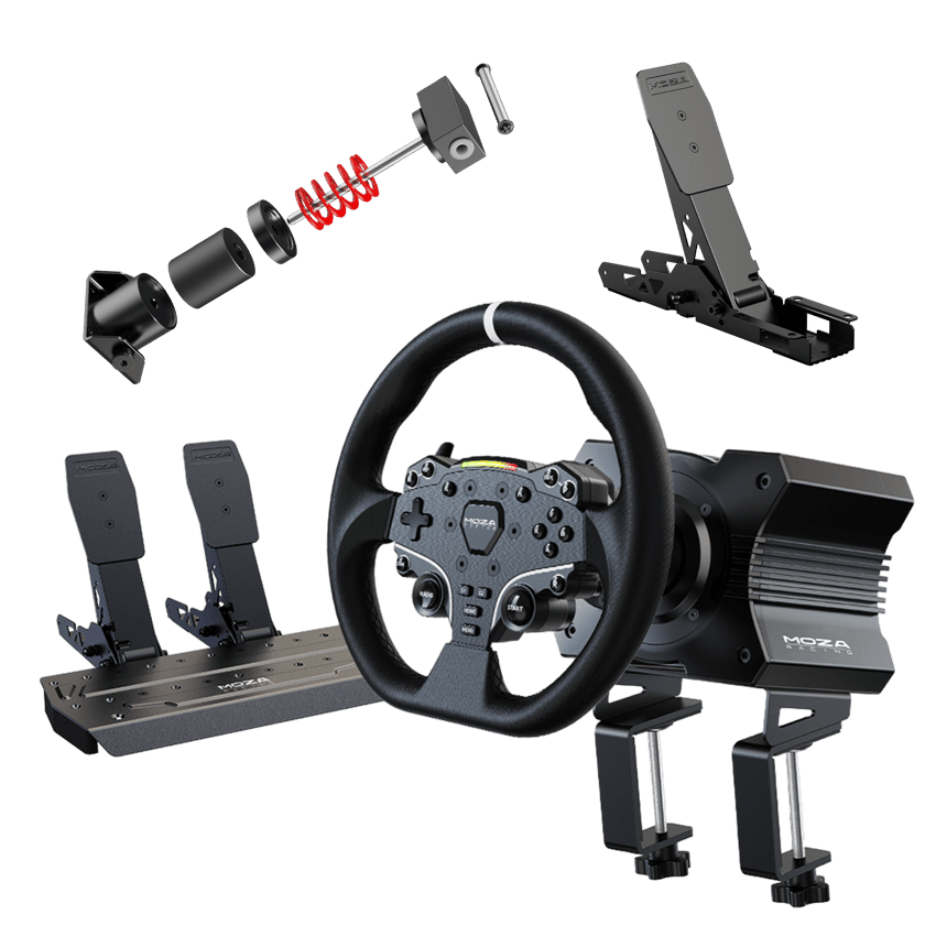 Sim Racing Core Ryzen 5 RTX 5060 PC with Racing Bundle