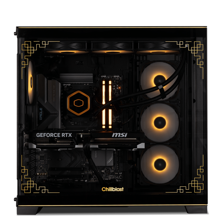 The Lab Core Fortune Edition Ryzen 7 9800X3D RTX 5070 Gaming PC