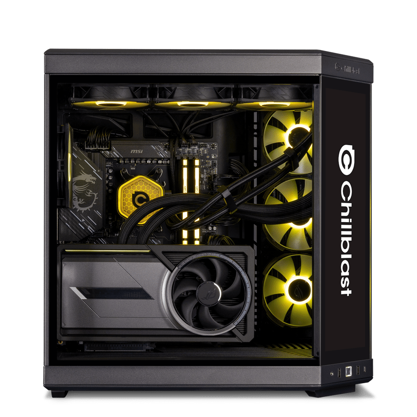 The Vantage Icon Ryzen 7 RTX 5090 Edge Pre-built Gaming PC