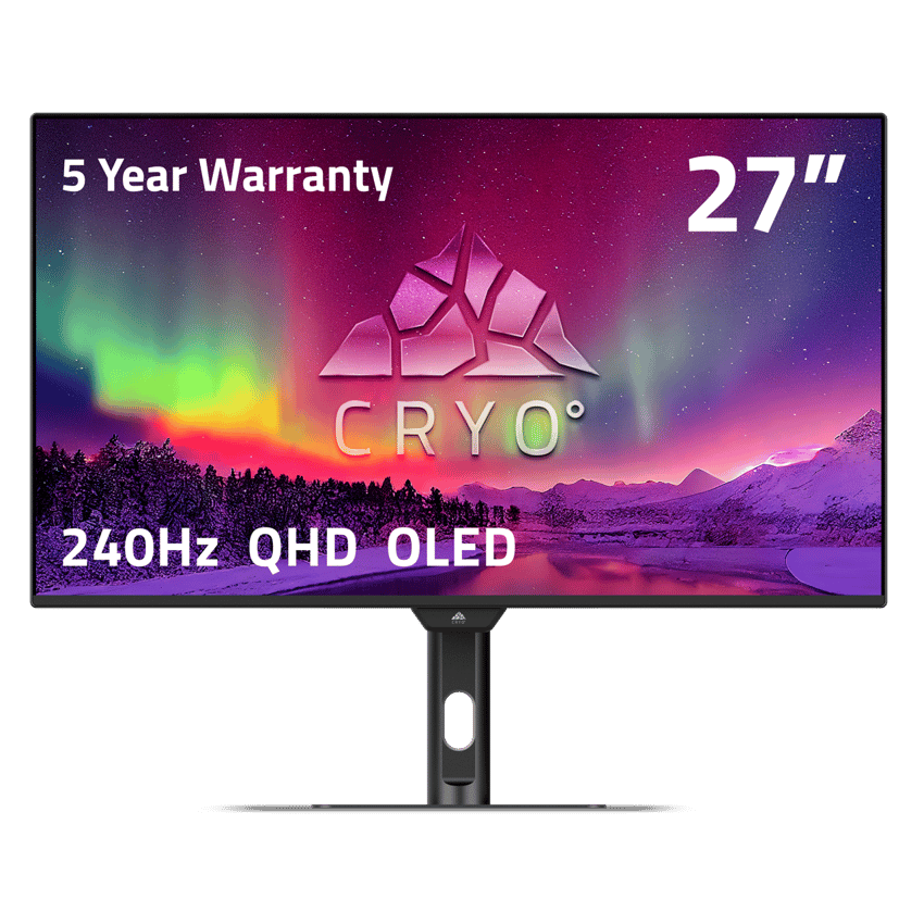Cryo Vision 27 inch OLED 240Hz Gaming Monitor