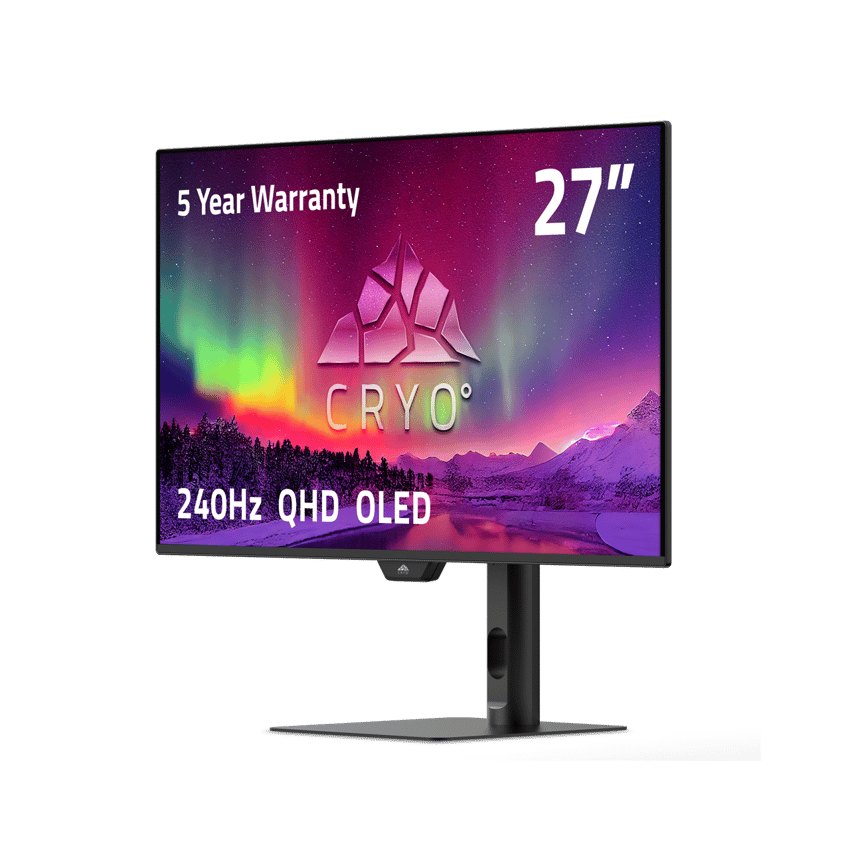 Cryo Vision 27 inch OLED 240Hz Gaming Monitor
