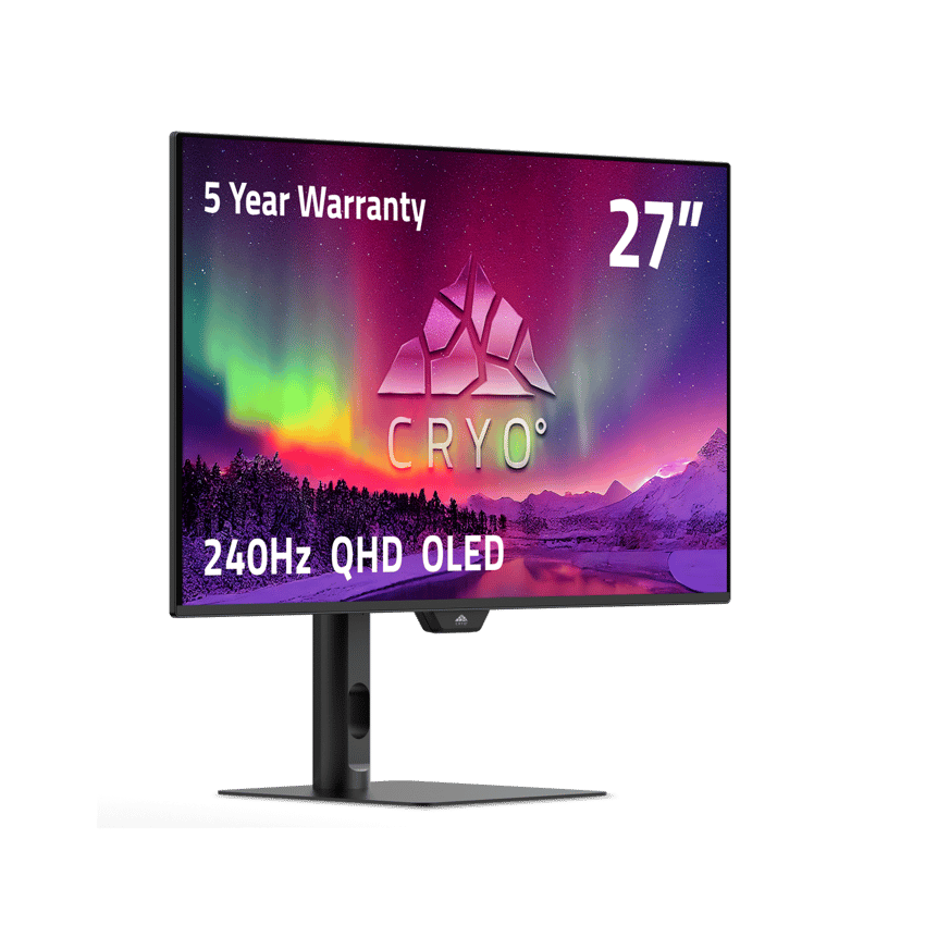 Cryo Vision 27 inch OLED 240Hz Gaming Monitor