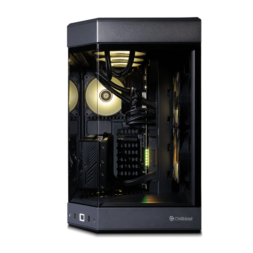 The Vantage Core i7 RTX 5070 Edge Gaming PC with Cryo Bundle