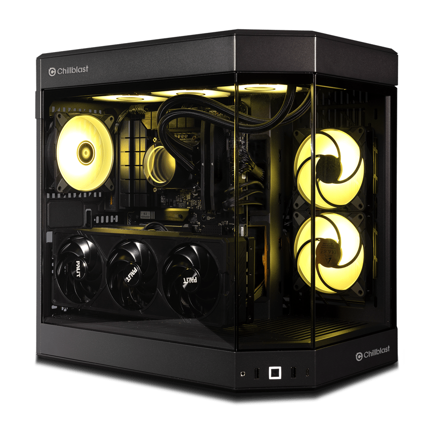The Vantage Core i7 RTX 5070 Edge Gaming PC with Cryo Bundle