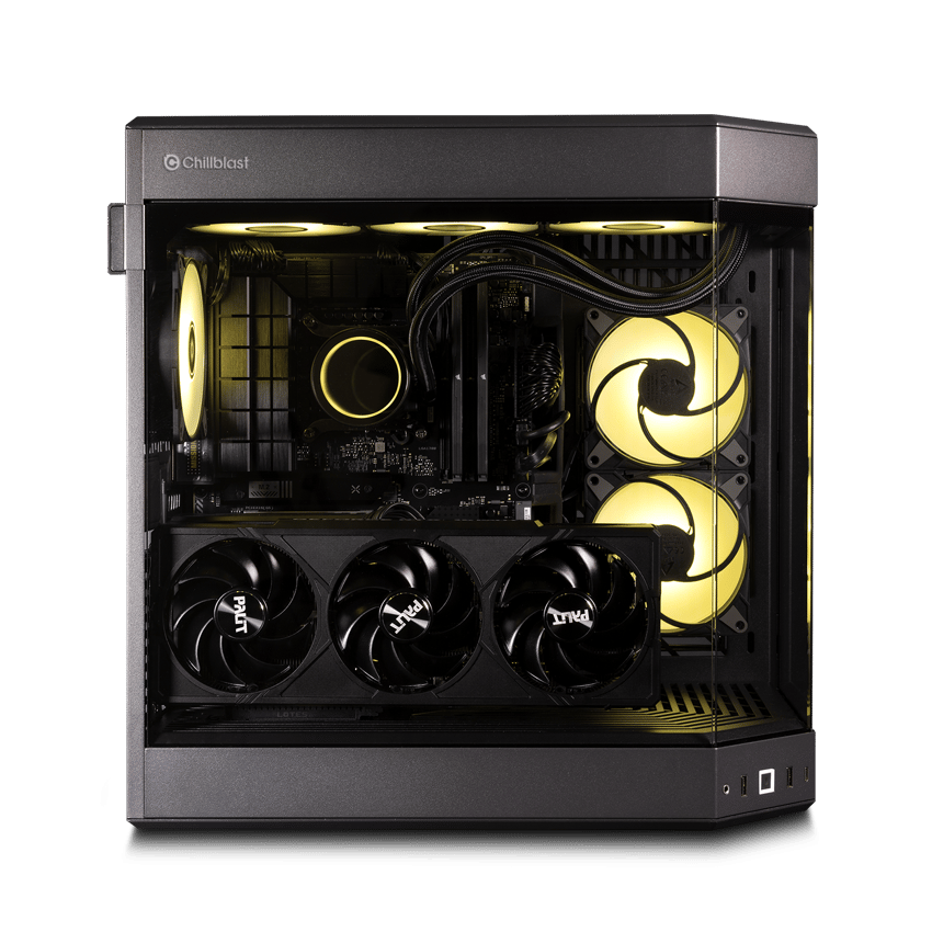 The Vantage Core i7 RTX 5070 Edge Gaming PC with Cryo Bundle