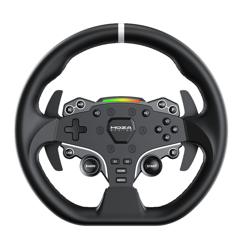 MOZA Racing R5 Bundle - R5 Direct Drive Wheelbase, ES Steering Wheel, SR-P Lite Pedals