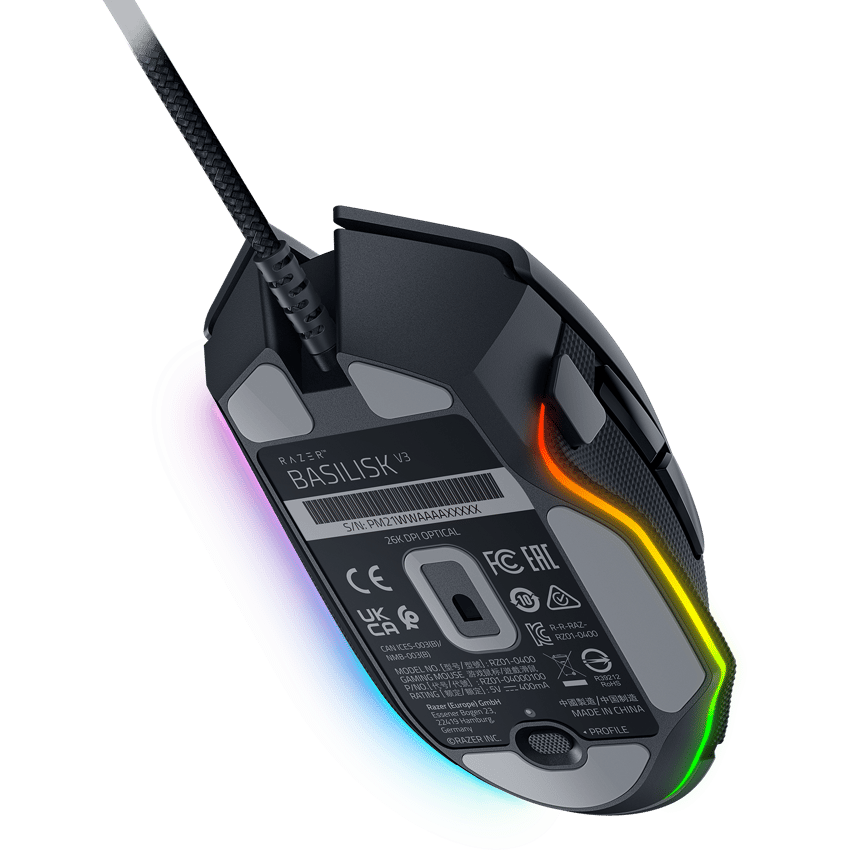 Razer Basilisk V3 Customizable Gaming Mouse with Razer Chroma RGB
